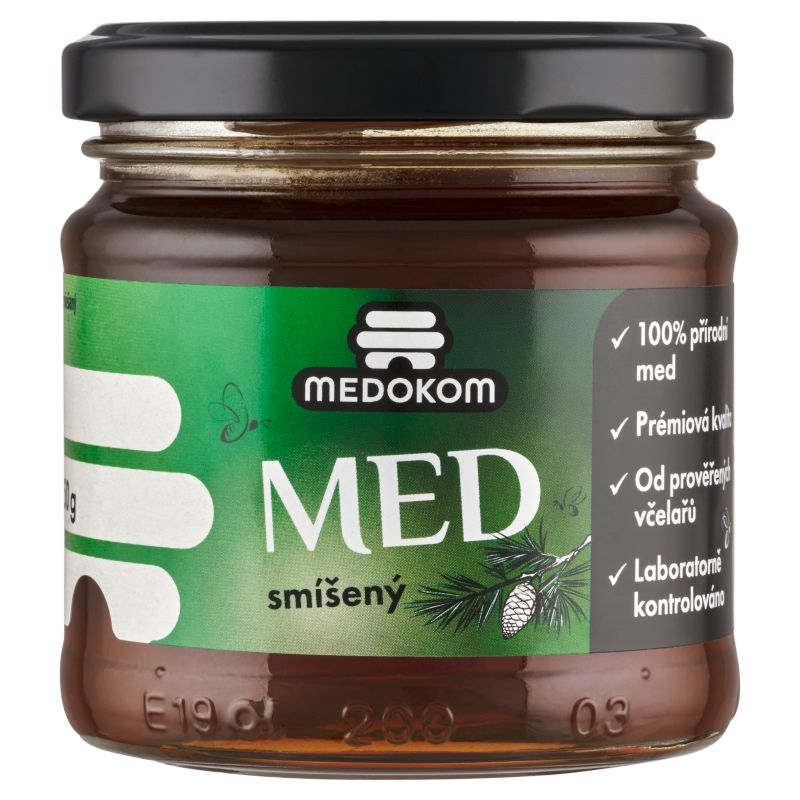 Trvanlivé potraviny - Medokomerc Med smíšený 250 g