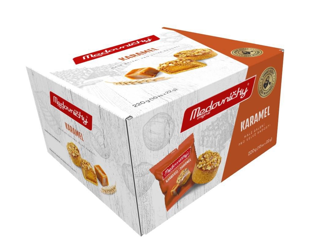 Pekárna a cukrárna - Medovničky Karamel 10x22 g