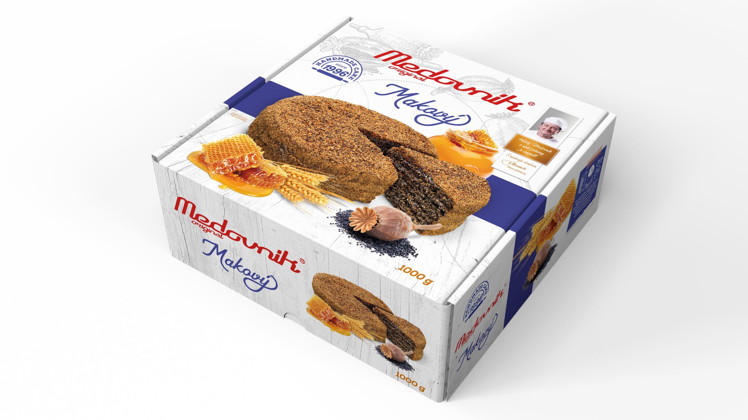 Pekárna a cukrárna - Medovník originál makový 1000 g
