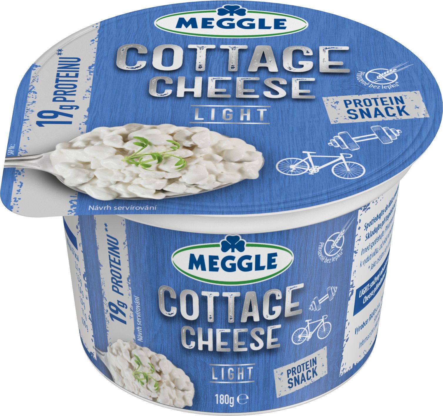 Mléčné a chlazené - Meggle Cottage cheese light 180 g