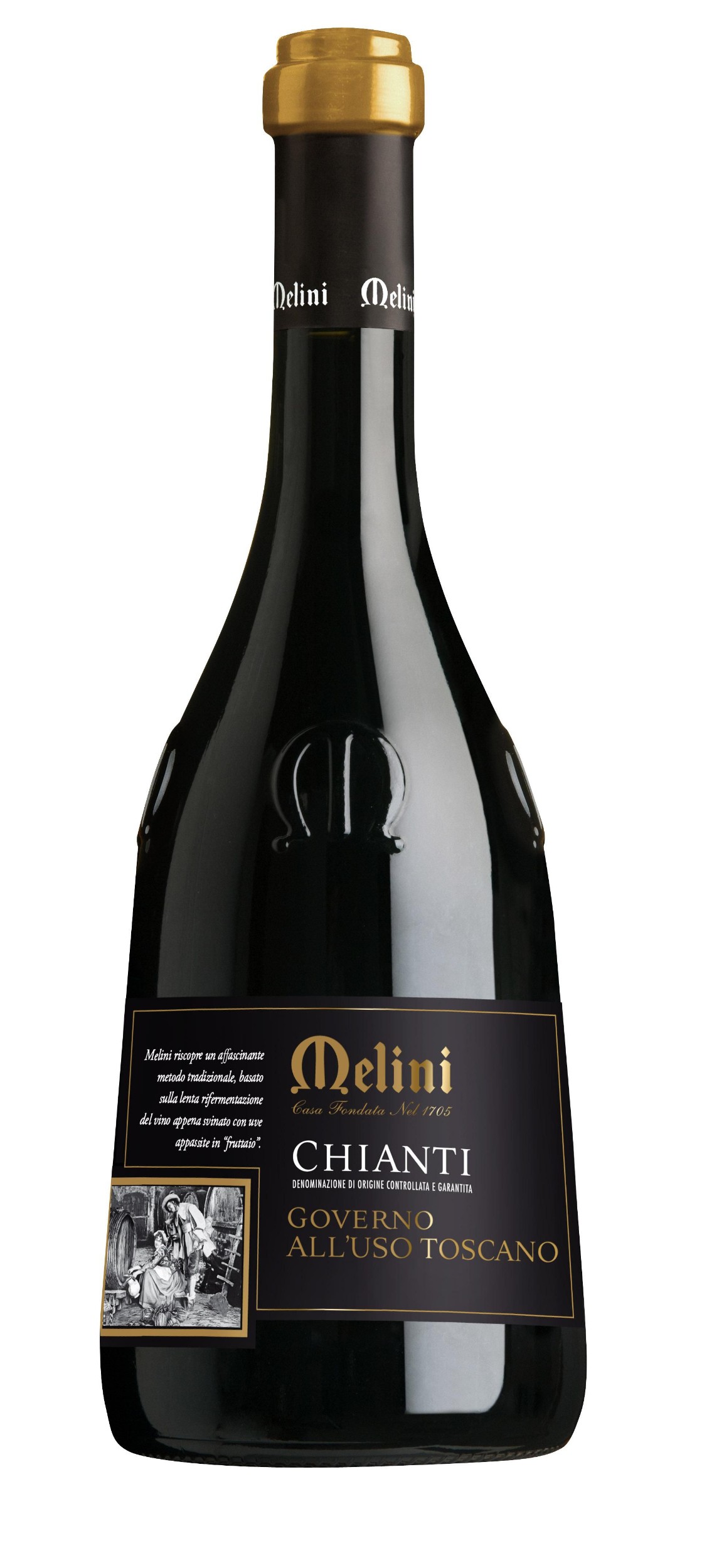 Nápoje - Melini Chianti DOCG Neocampana all uso Governo Horeca 0,75 l