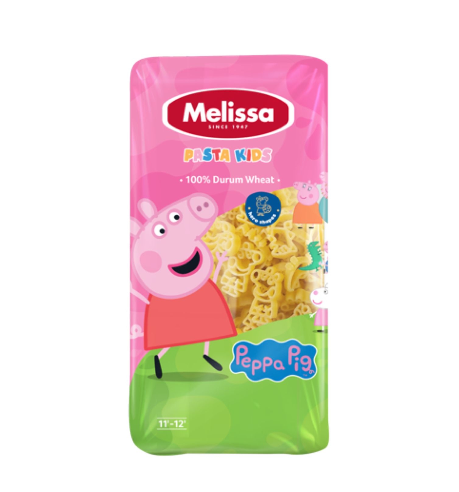 Trvanlivé potraviny - Melissa Dětské těstoviny Prasátko Peppa 400g