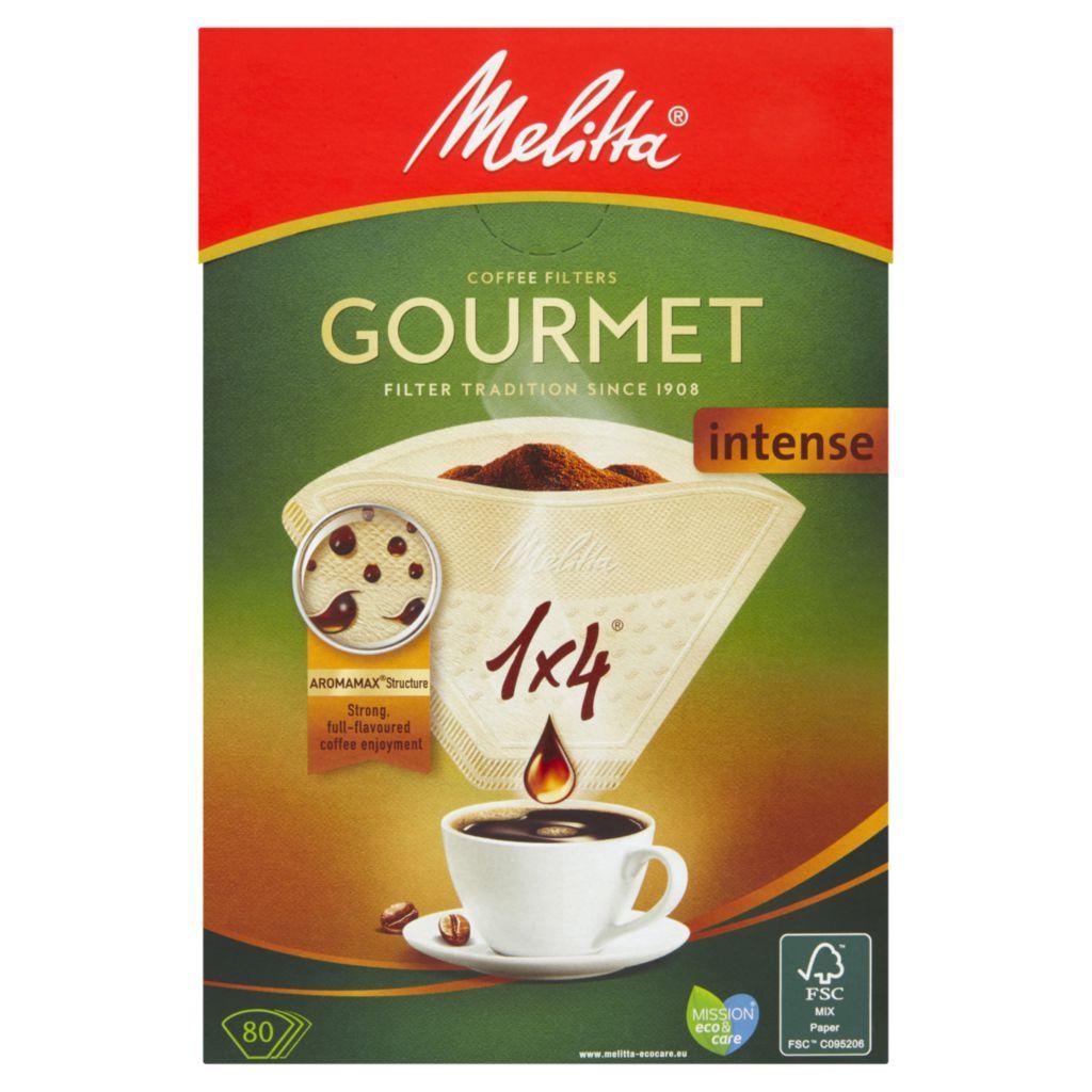 Domácnost a Zahrada - Melitta filtry Gourmet intense 1x4 80 ks