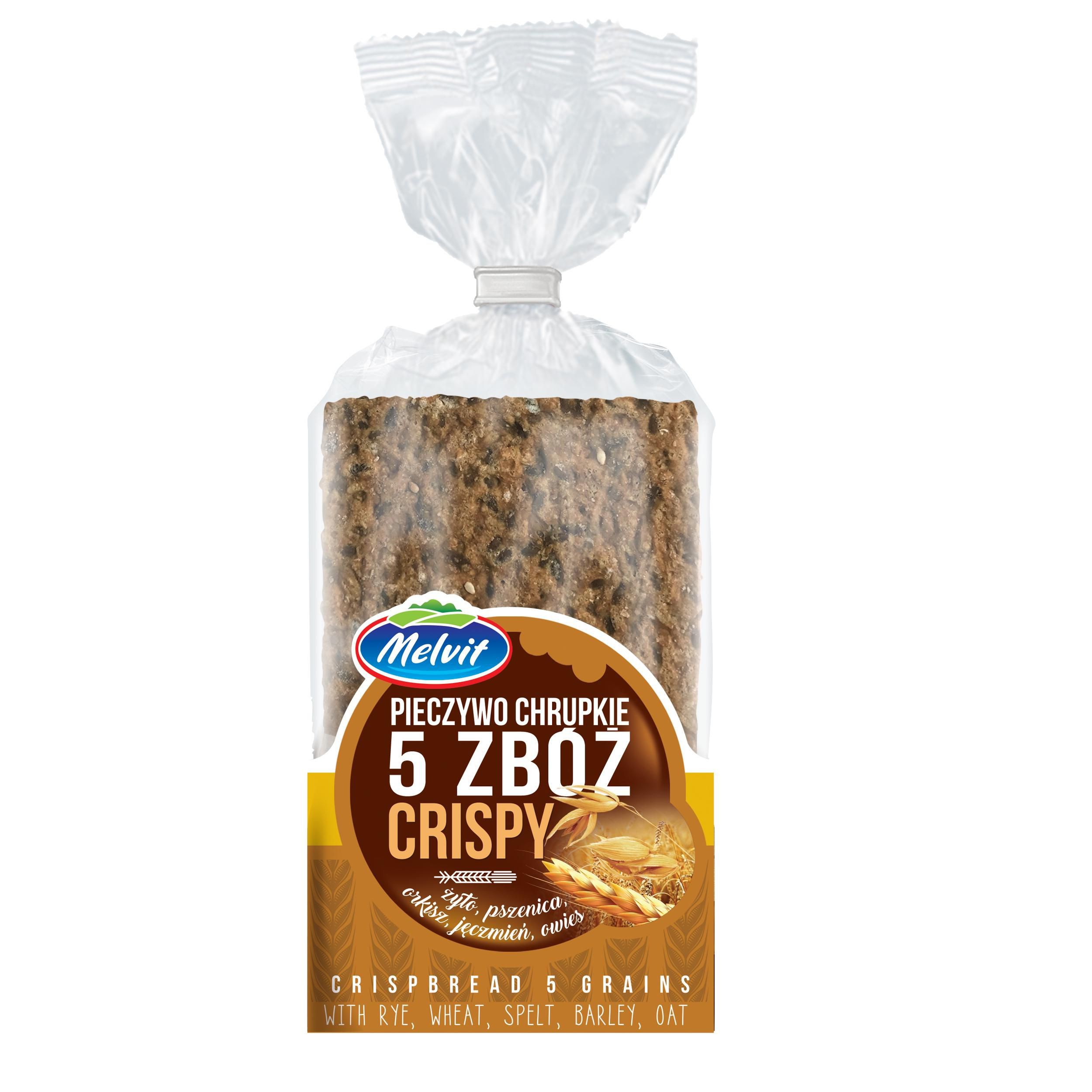 Pekárna a cukrárna - Melvit Křehké plátky 5 zrnné 130g
