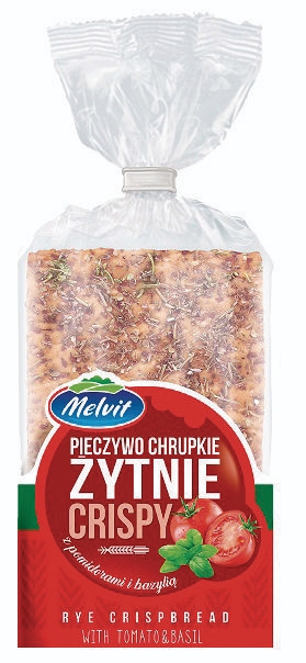 Pekárna a cukrárna - Melvit Křehké plátky s rajčaty a bazalkou 130g