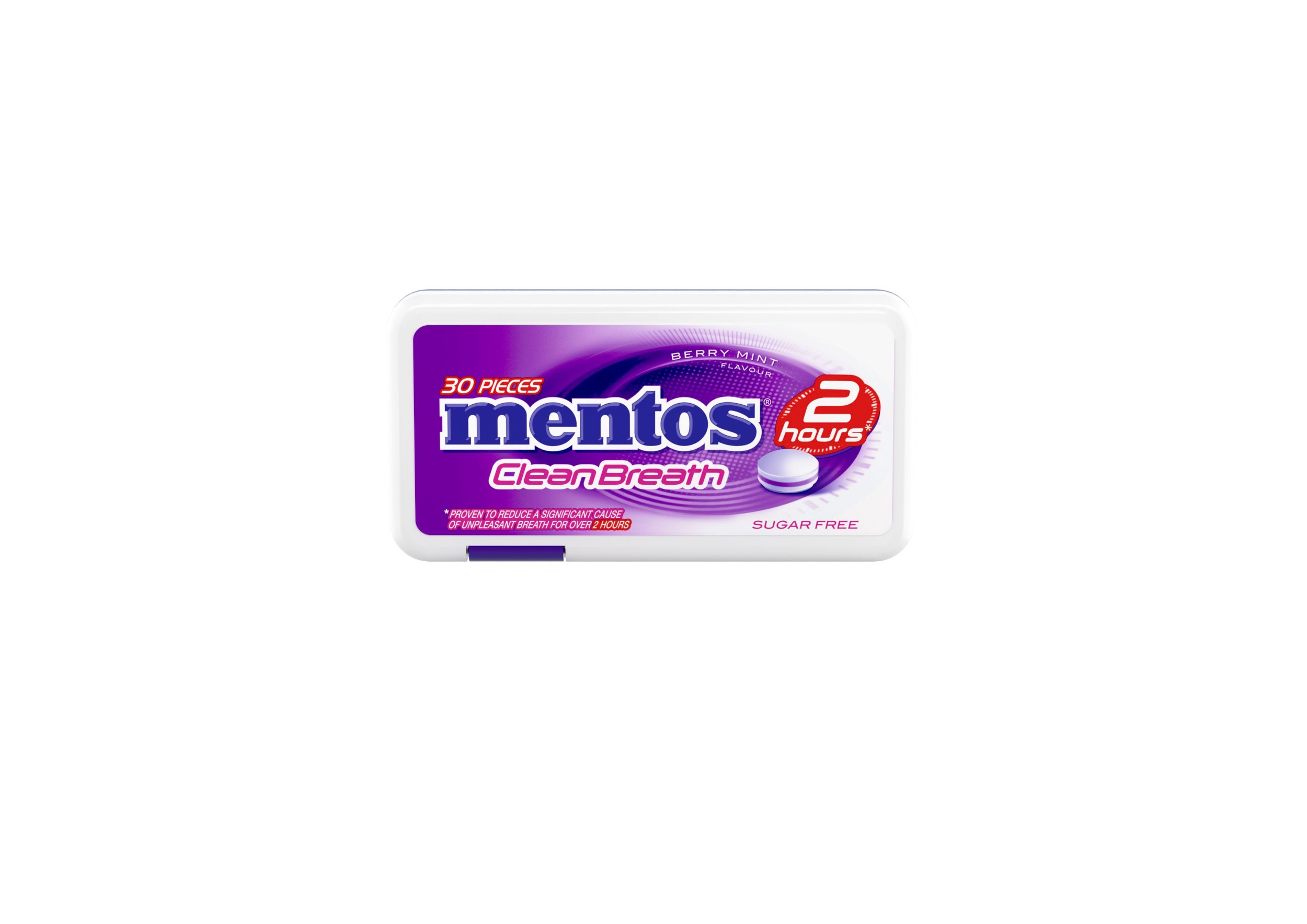 Trvanlivé potraviny - Mentos CleanBreath Berry 21g