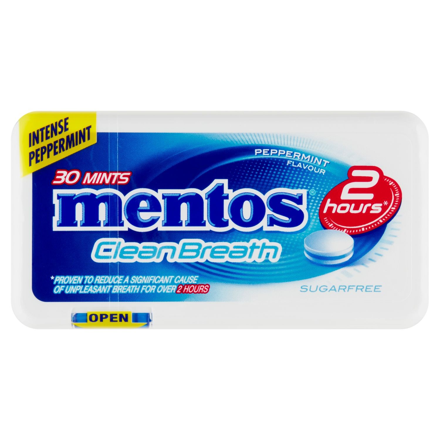 Mentos CleanBreath Peppermint 21g | GlobusOnline.cz