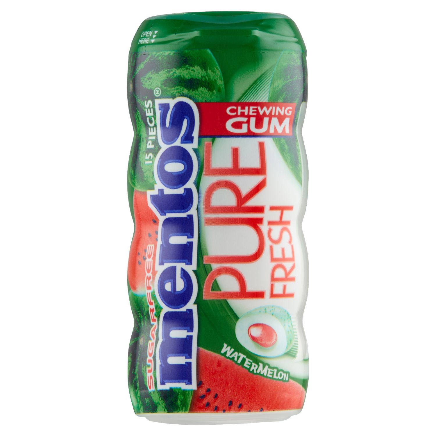 Trvanlivé potraviny - Mentos Pure Fresh Watermelon žvýkačky 30g