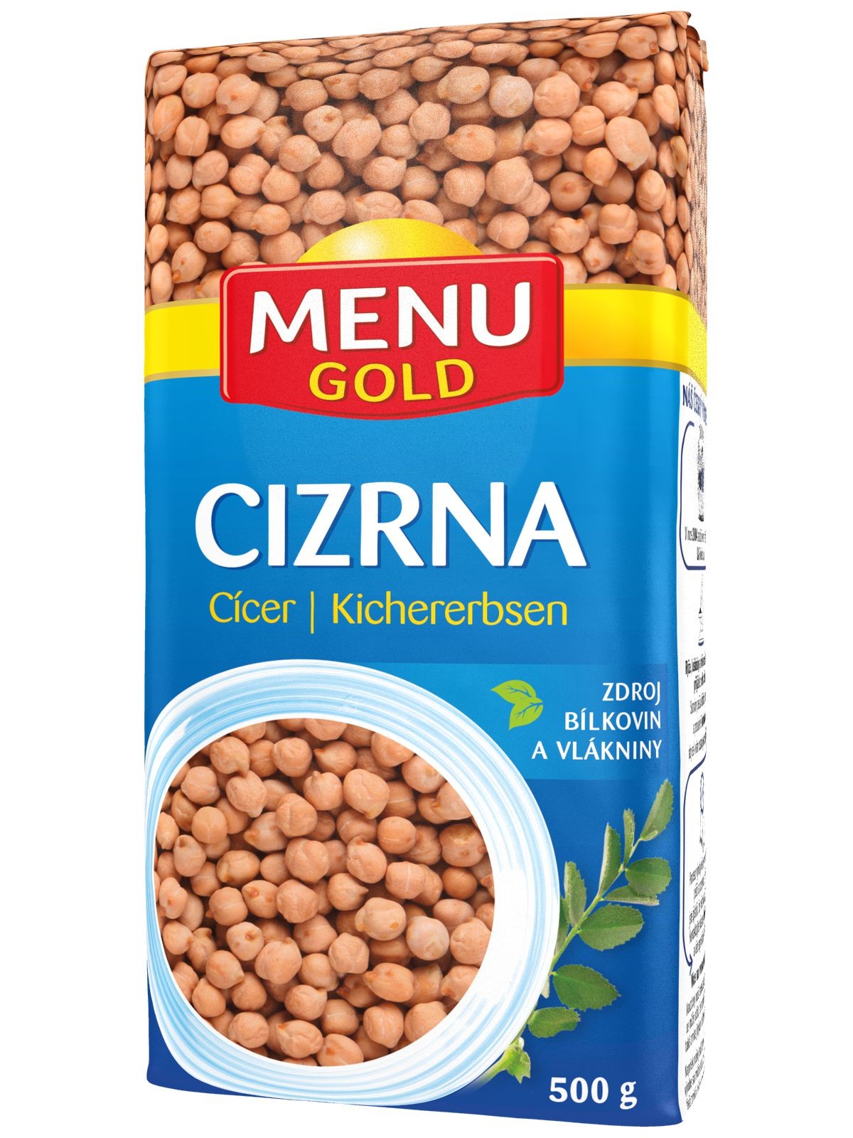 Trvanlivé potraviny - Menu Gold Cizrna 500g