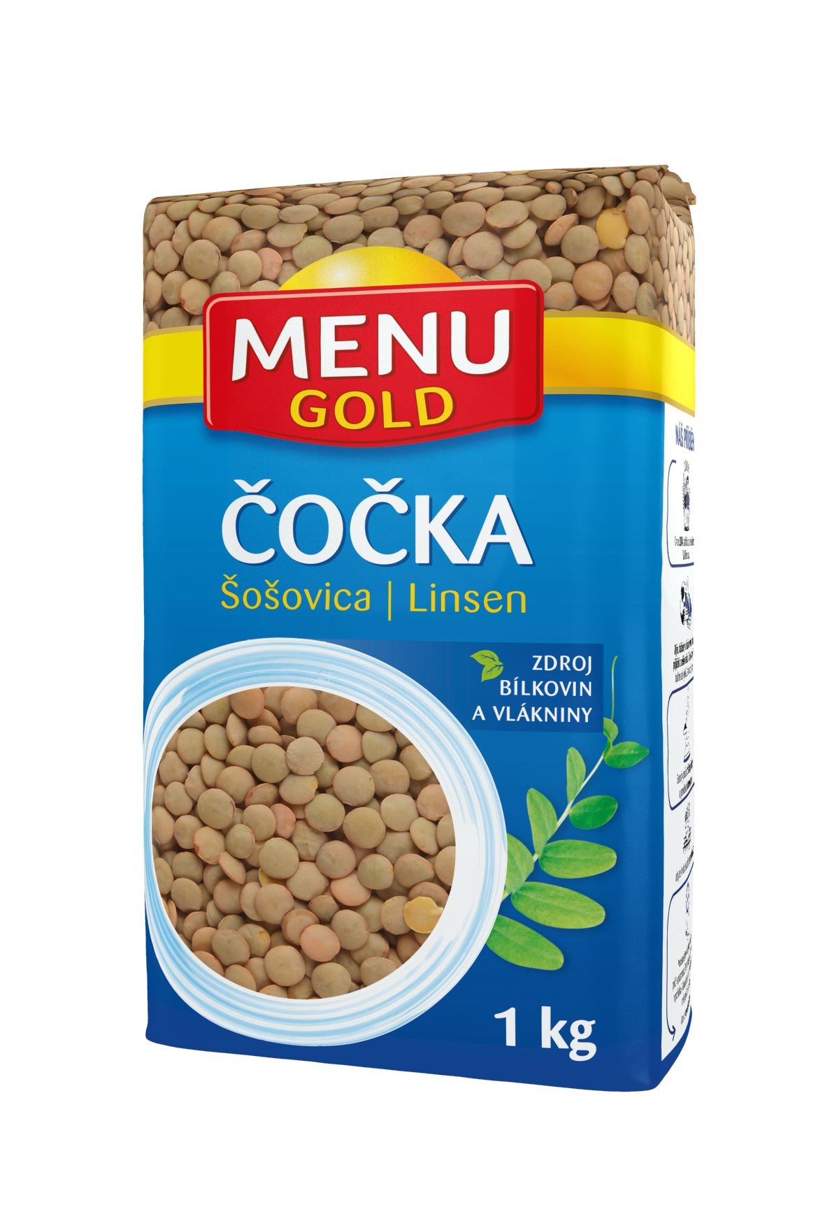 Trvanlivé potraviny - Menu Gold Čočka XXL 1 kg