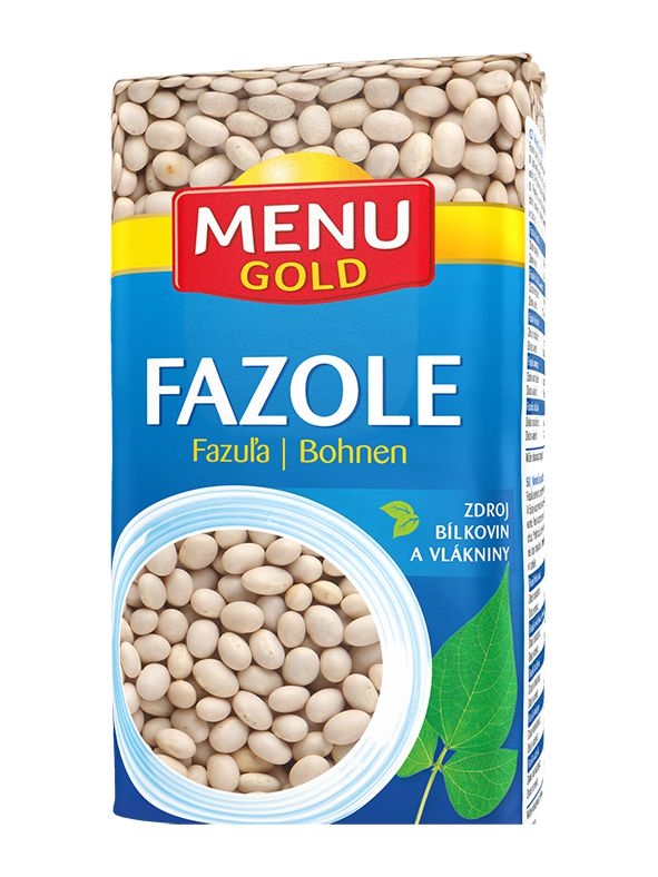 Trvanlivé potraviny - Menu Gold Fazole bílá malá 500g