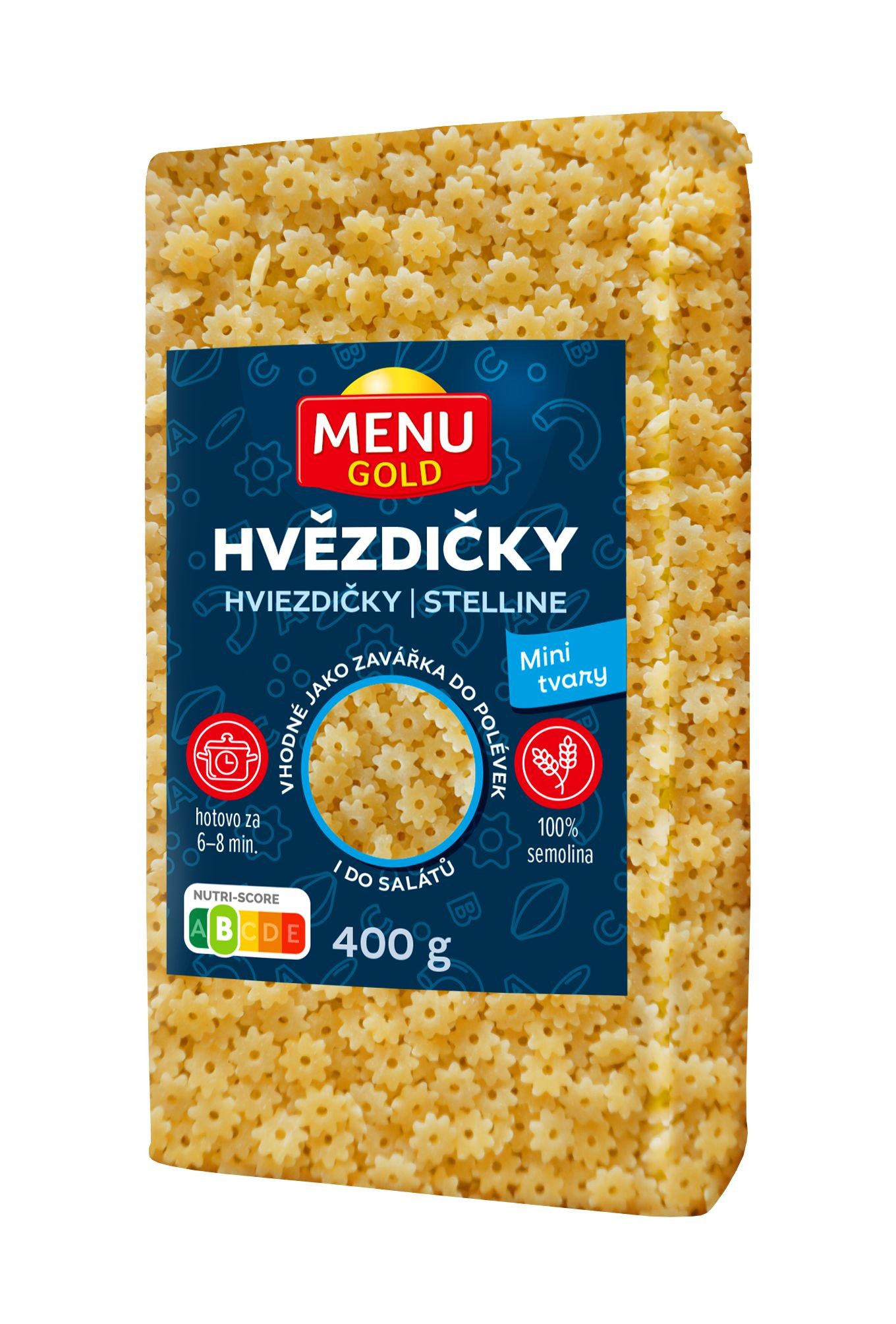 Trvanlivé potraviny - Menu Gold Hvězdičky 400 g