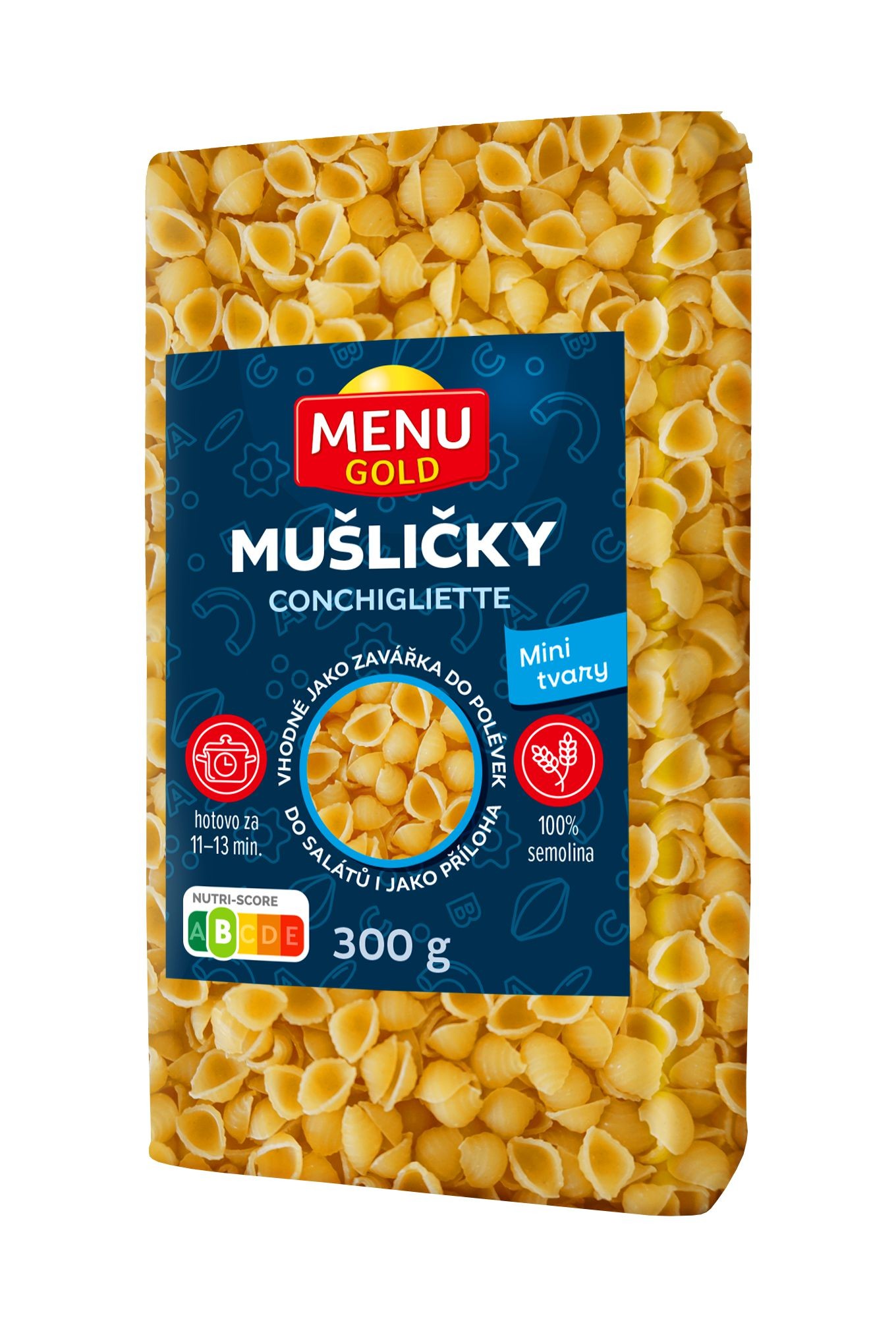 Trvanlivé potraviny - Menu Gold Mušličky 300 g