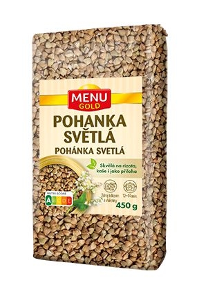 Trvanlivé potraviny - Menu Gold Pohanka světlá 450 g