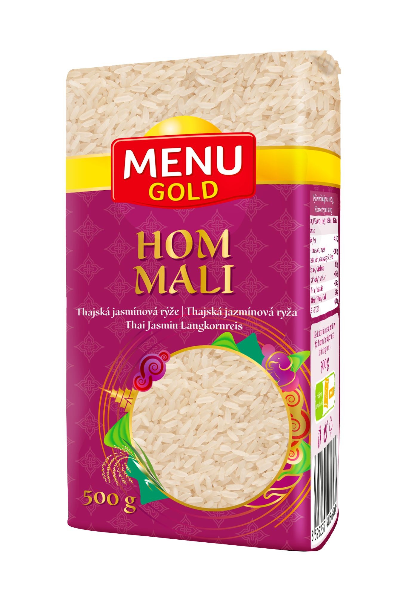 Trvanlivé potraviny - Menu Gold Rýže hom mali 500 g