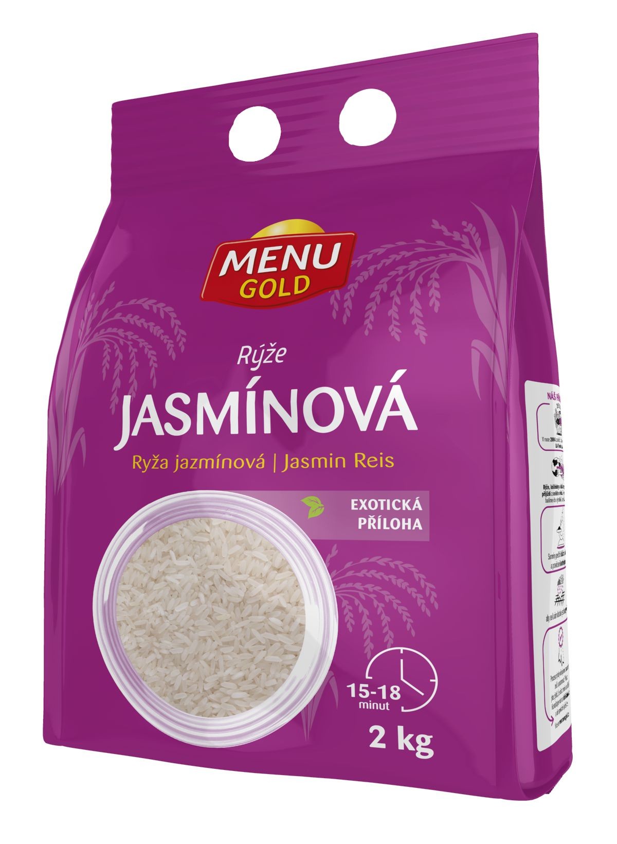 Trvanlivé potraviny - Menu Gold Rýže jasmínová 2 kg