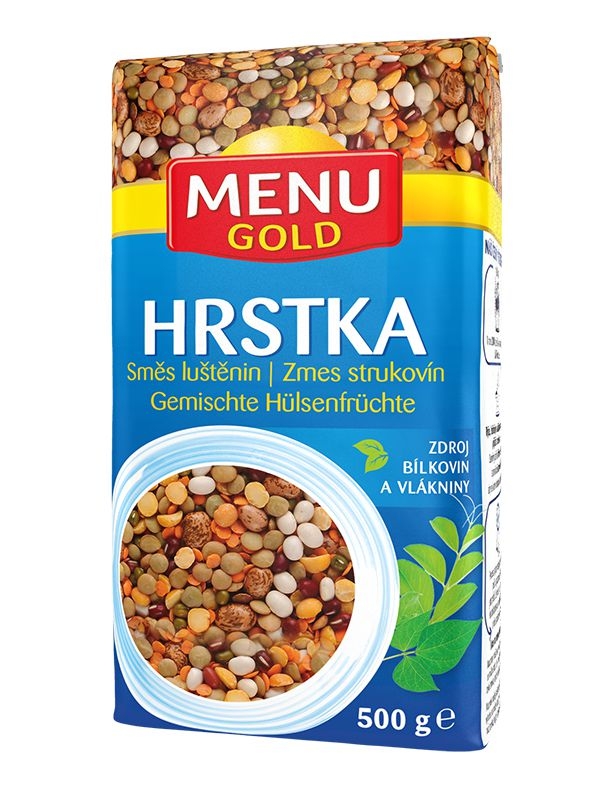 Trvanlivé potraviny - Menu Gold Směs luštěnin hrstka 500g