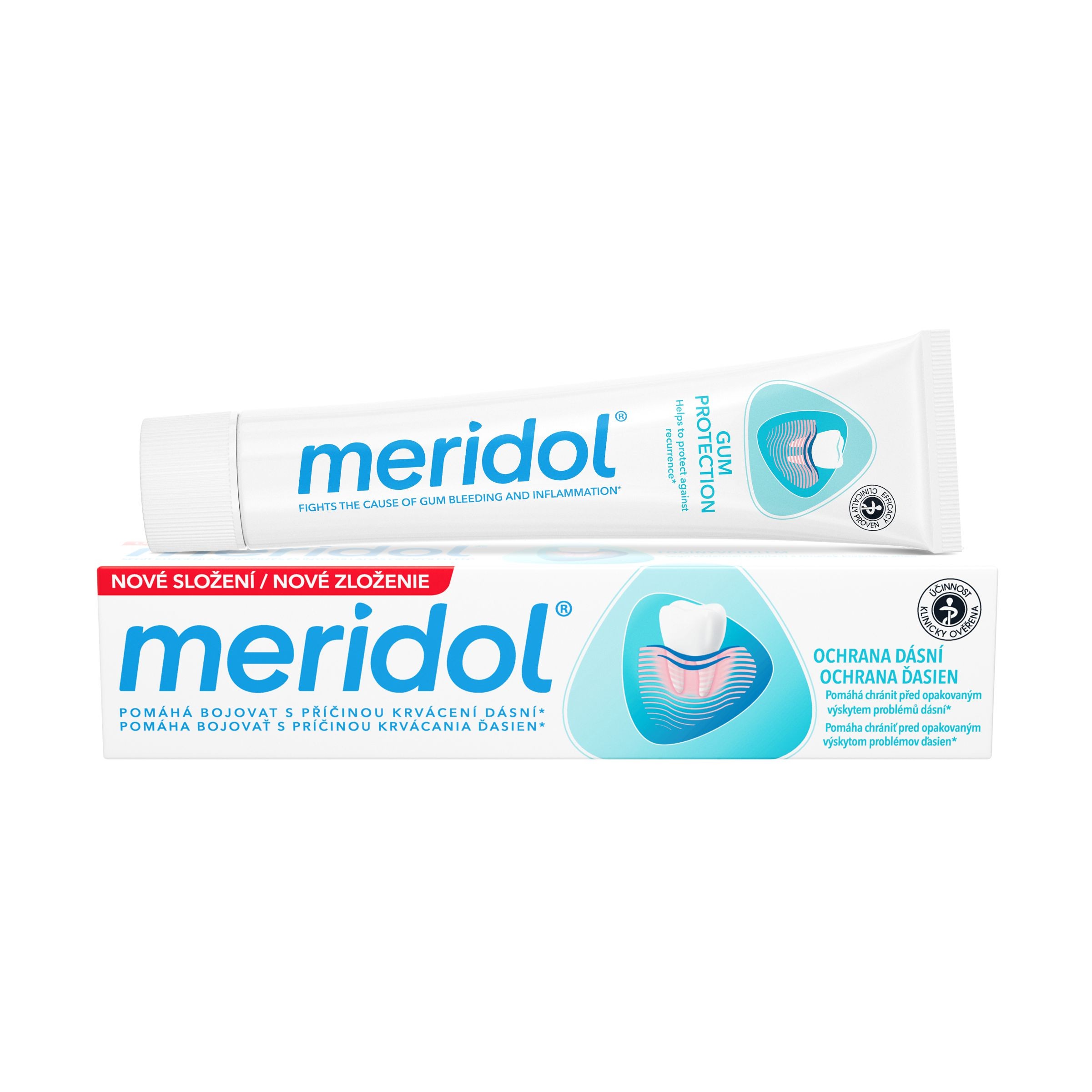 Drogerie a kosmetika - Meridol Zubní pasta pro denní péči 75 ml