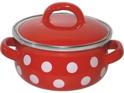 Domácnost a Zahrada - Metalac Kastrol s poklicí 14 cm 1 L
