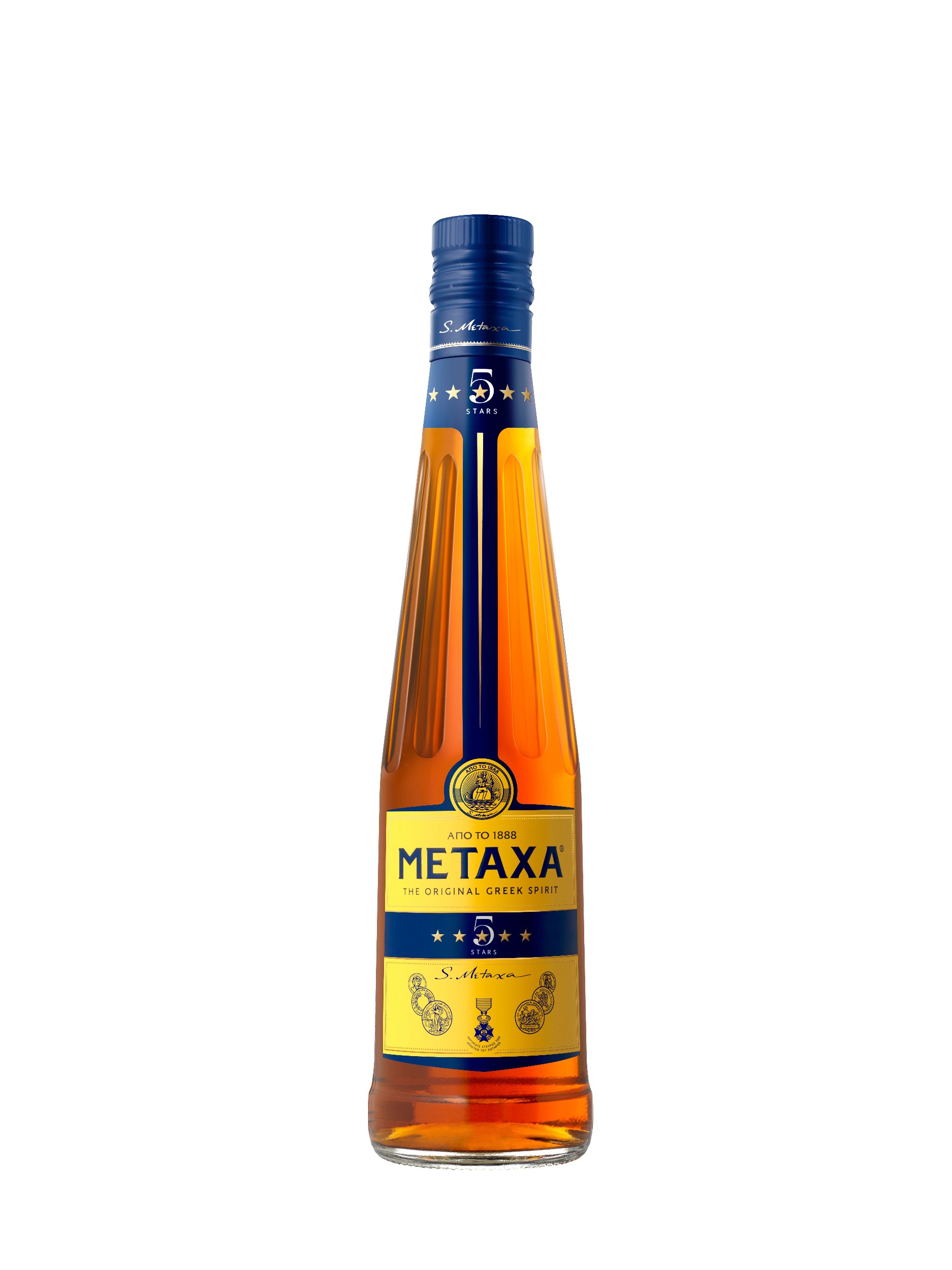 Nápoje - Metaxa 5* 38% 0,5l