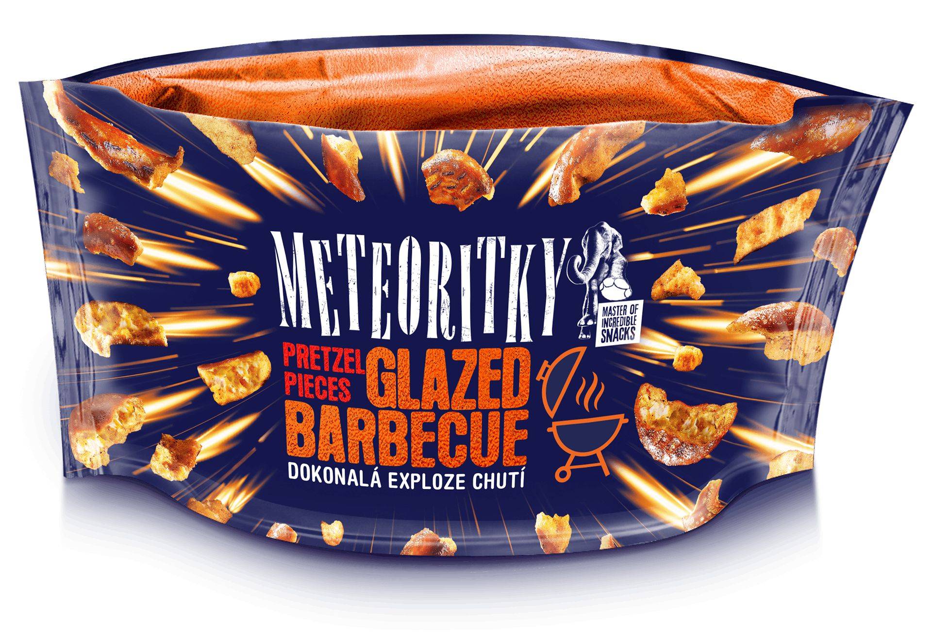 Trvanlivé potraviny - Meteoritky Glazed Barbecue 75g