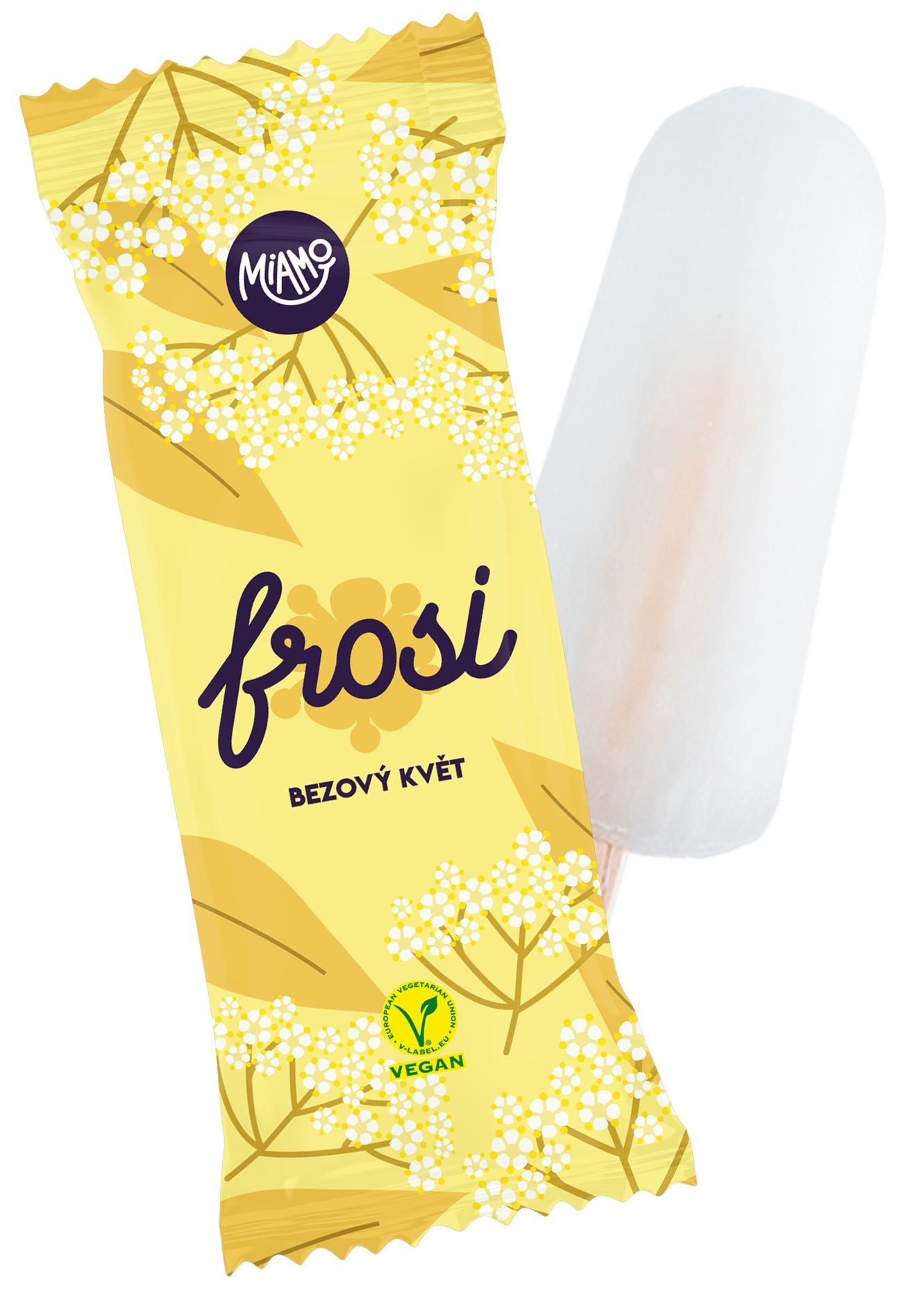 Mražené potraviny - Miamo Zmrzlina Frosi bezový květ 50 ml