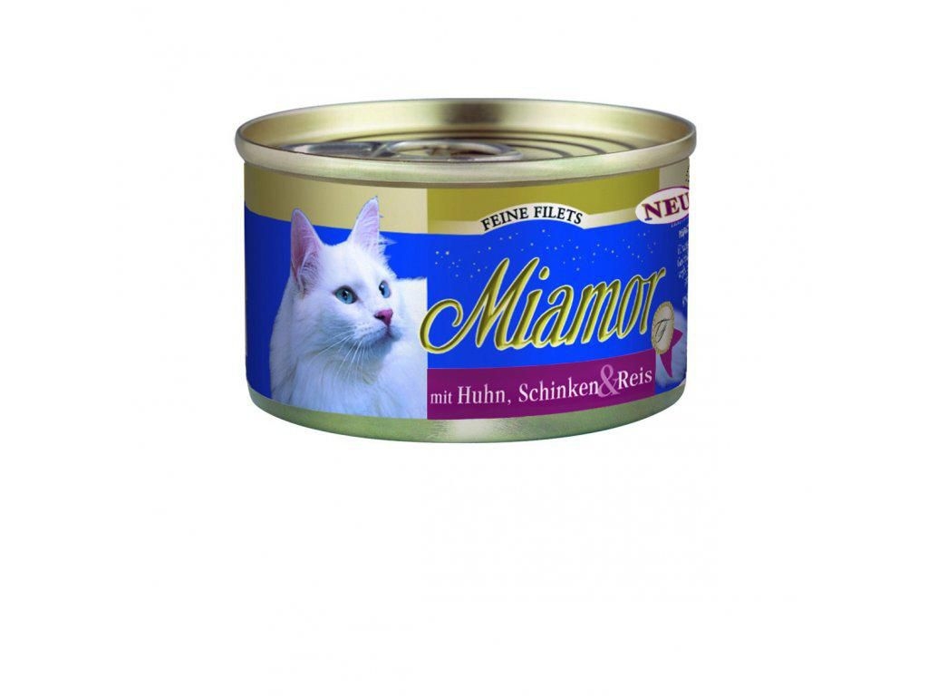 Svět zvířat - Miamor Konzerva kuře+šunka 100g