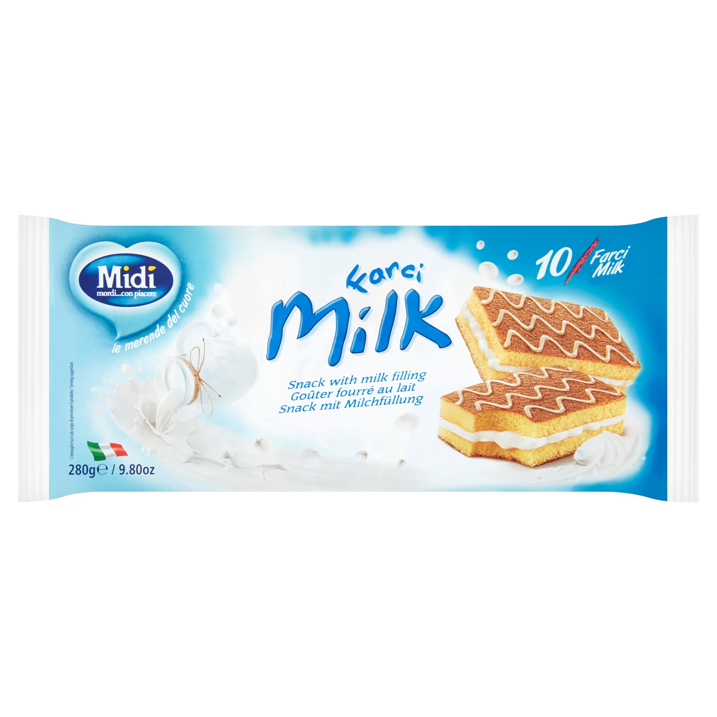 Pekárna a cukrárna - Midi Farci Milk snack smléčnou náplní 280 g