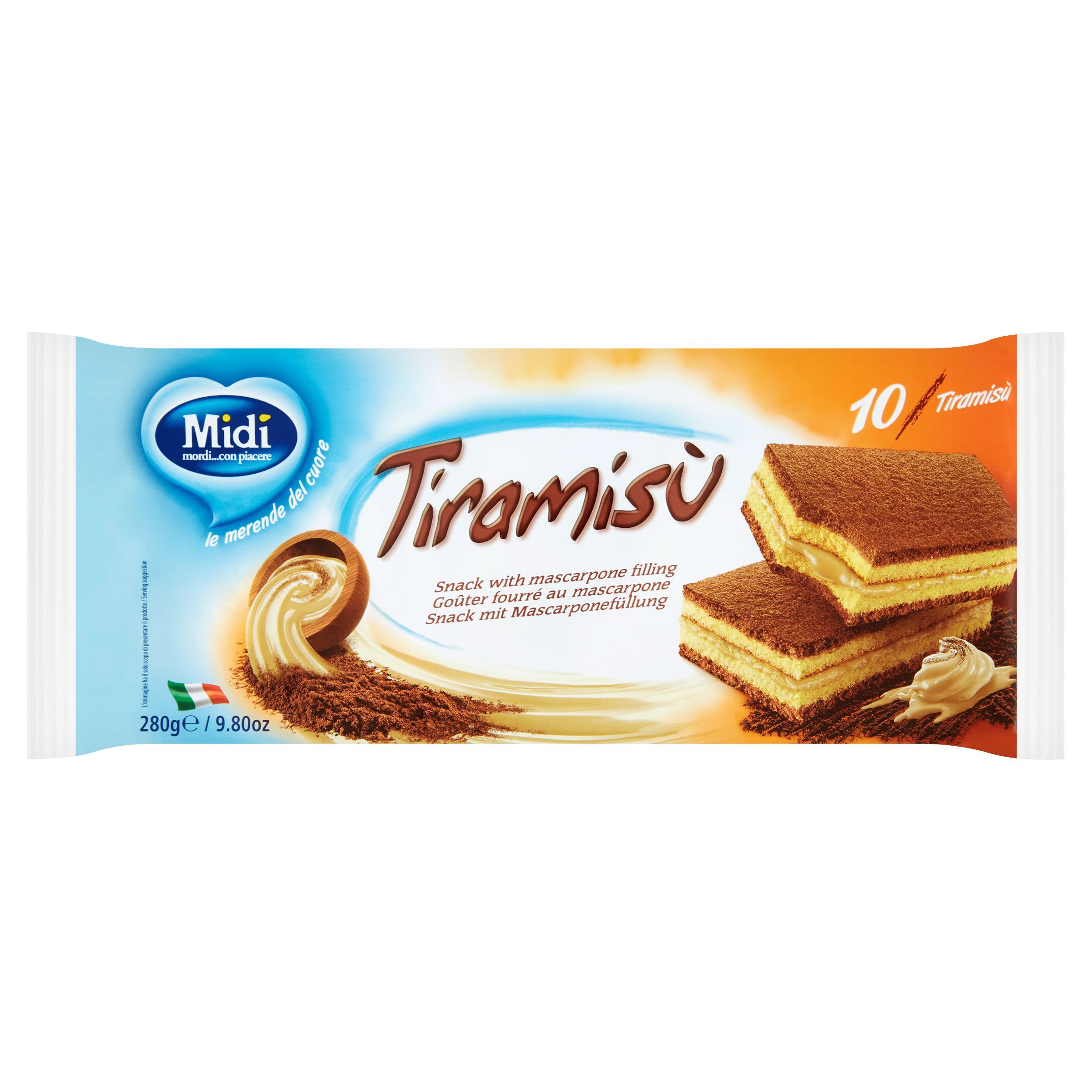 Pekárna a cukrárna - Midi Tiramisu snack s příchutí tiramisu 280 g