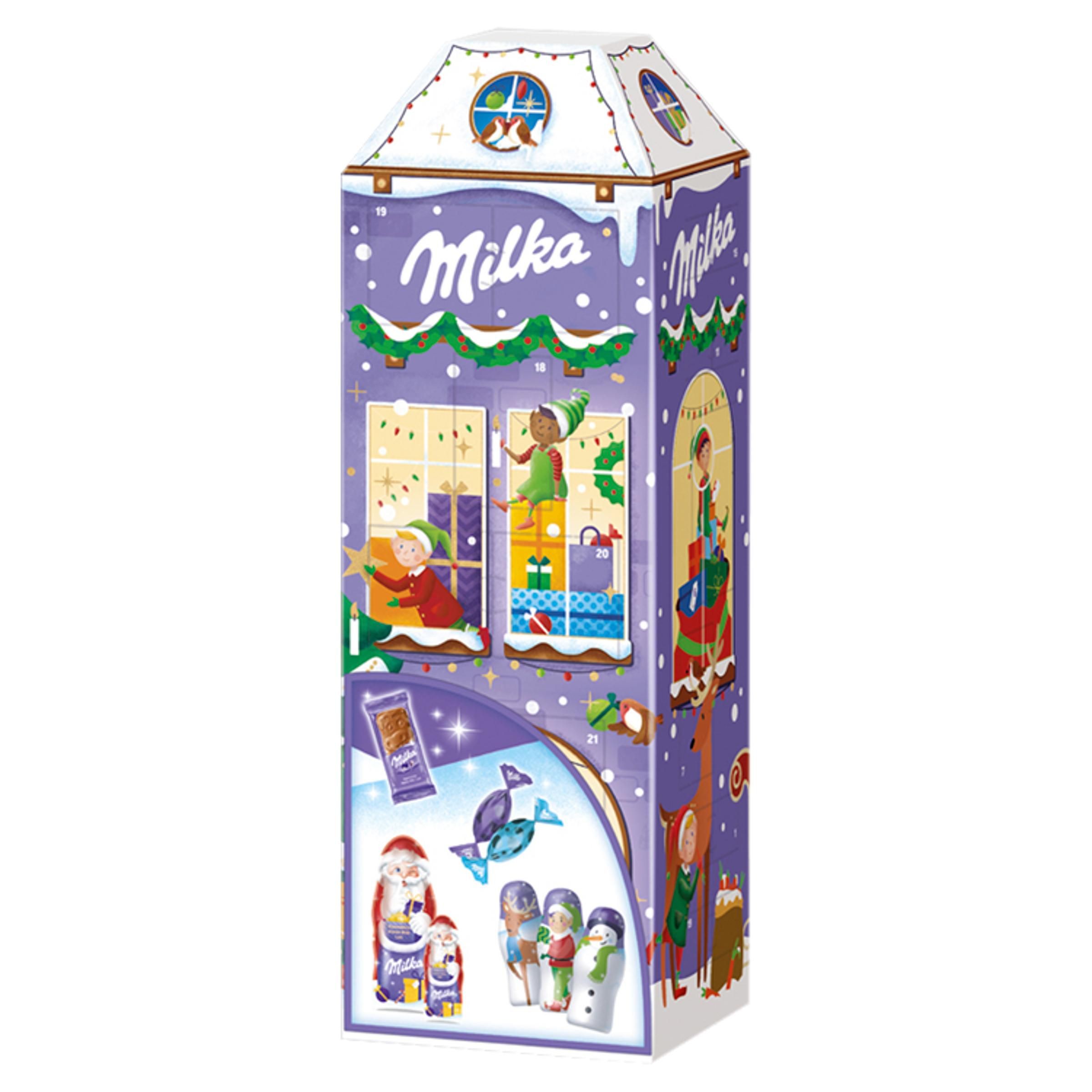 Trvanlivé potraviny - Milka Adventní kalendář 3D 223g