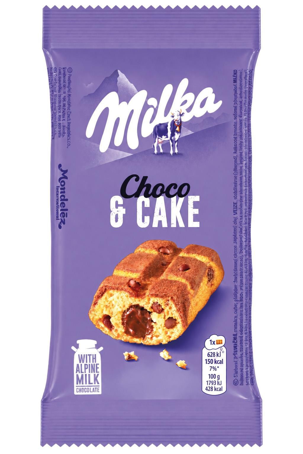 Pekárna a cukrárna - Milka Cake & Choc jemné pečivo čokoládová náplň 35g