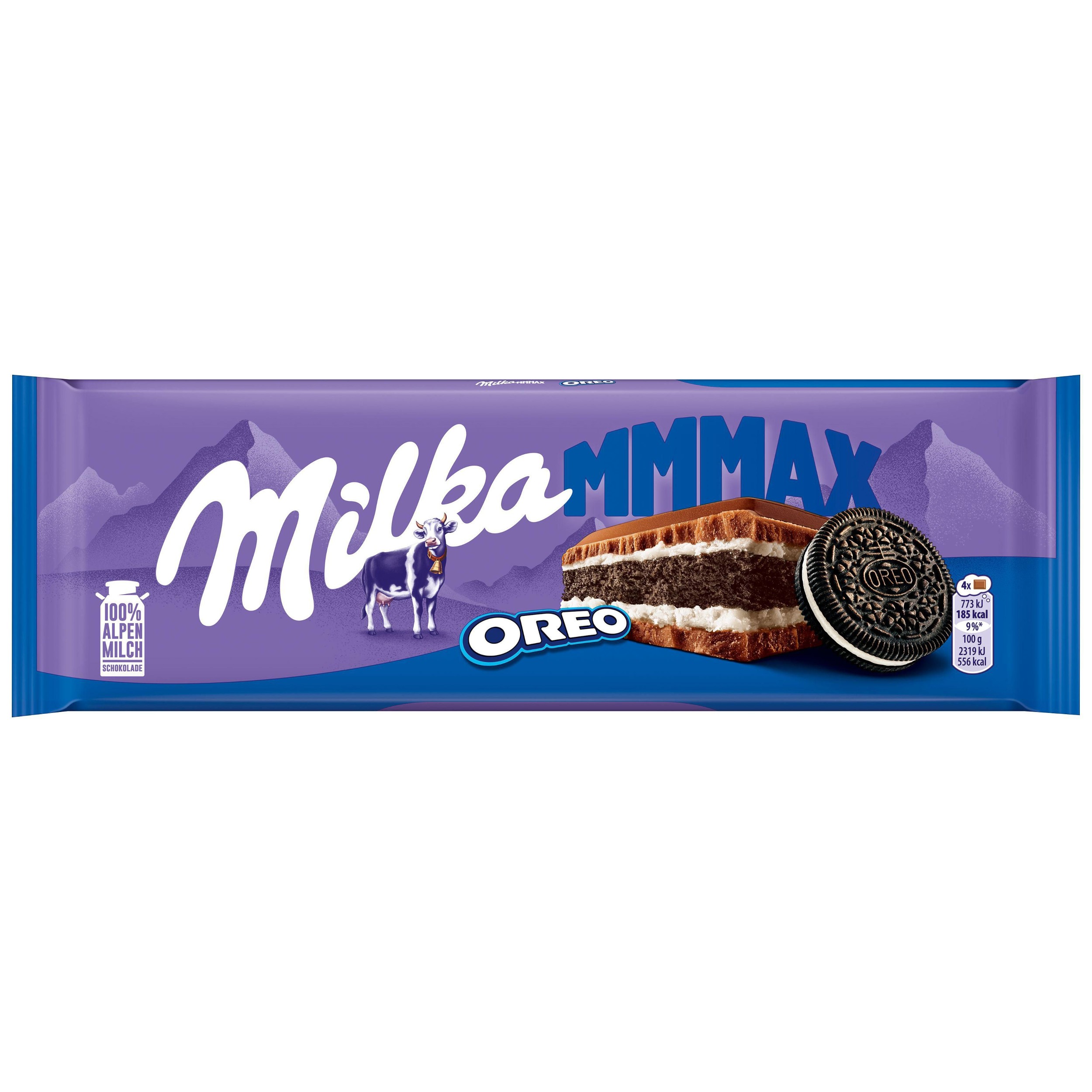 Trvanlivé potraviny - Milka čokoláda Mmmax OREO mléčná 300 g