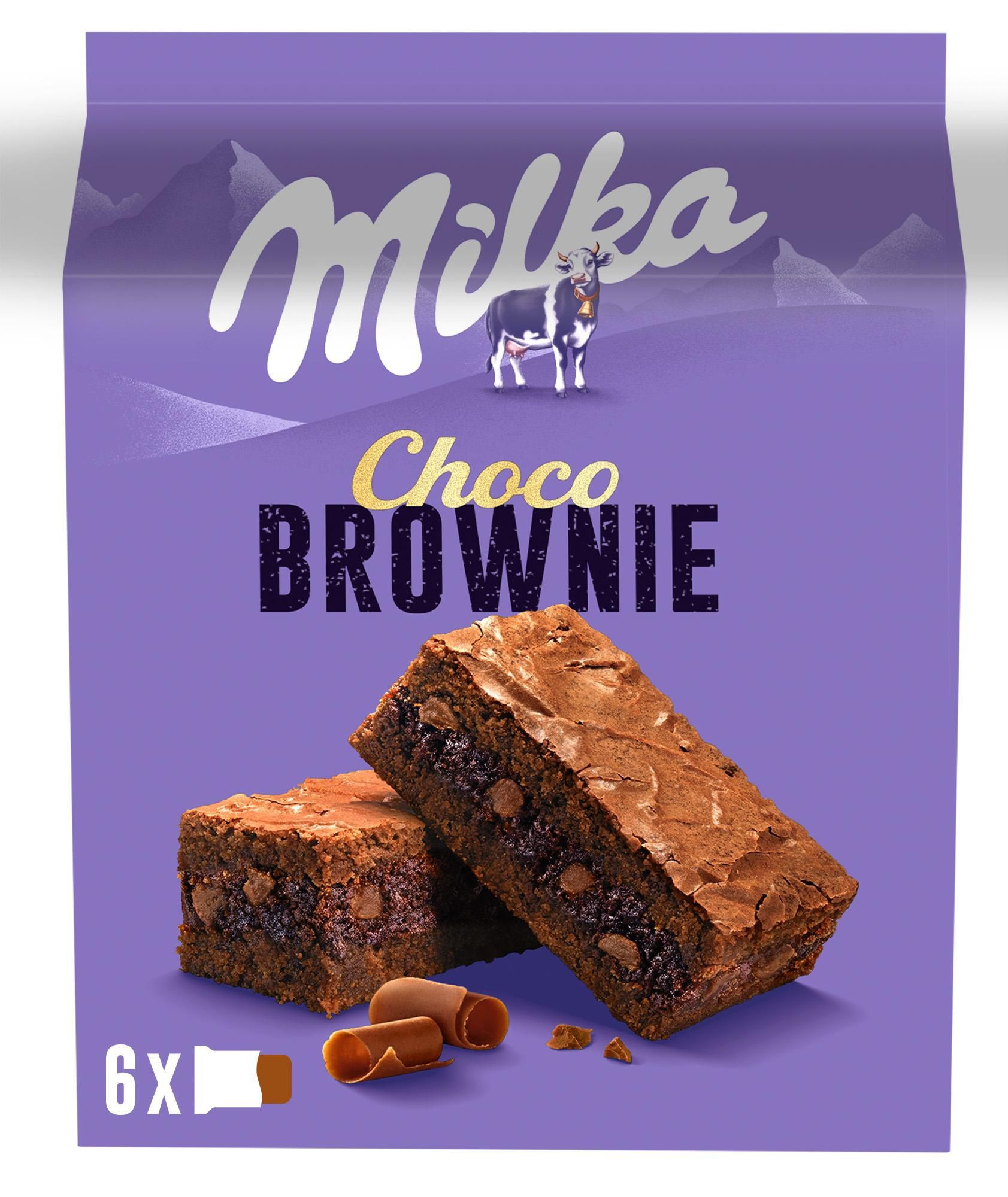 Trvanlivé potraviny - Milka jemné pečivo Choco Brownie 150g