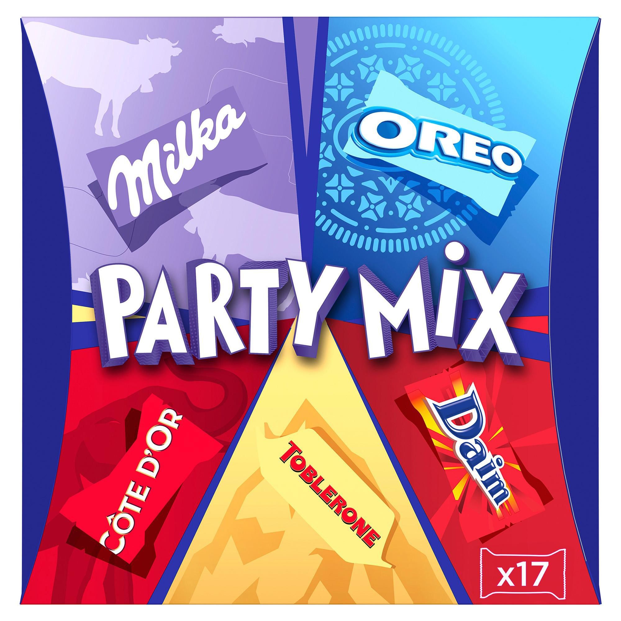 Trvanlivé potraviny - Milka Party Mix pralinky 143g