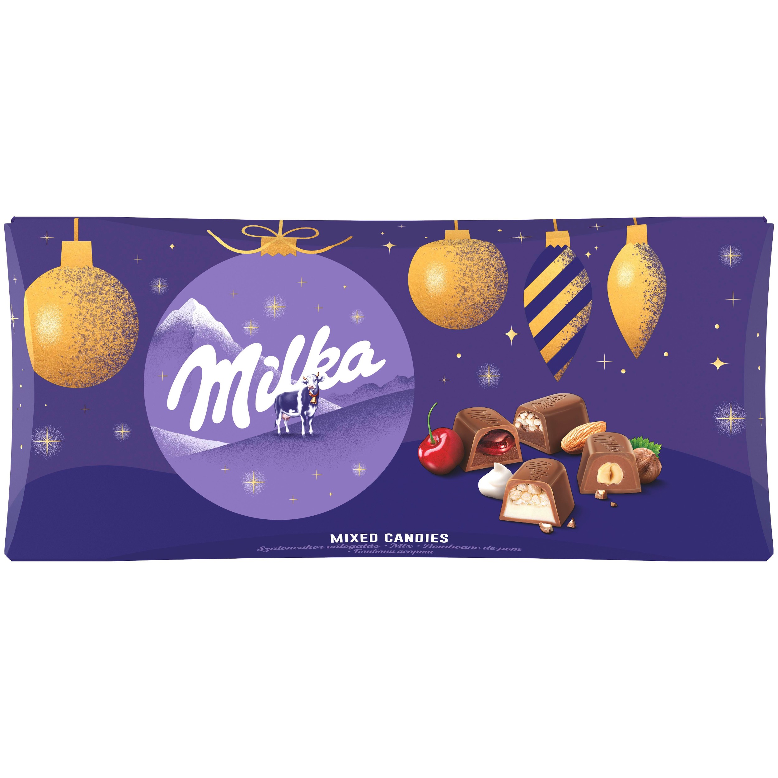 Trvanlivé potraviny - Milka Vánoční Salonky Mix 255g