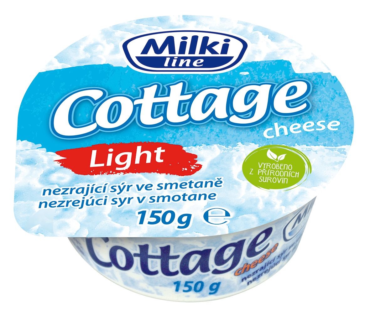 Mléčné a chlazené - Milki line Cottage cheese light 150g