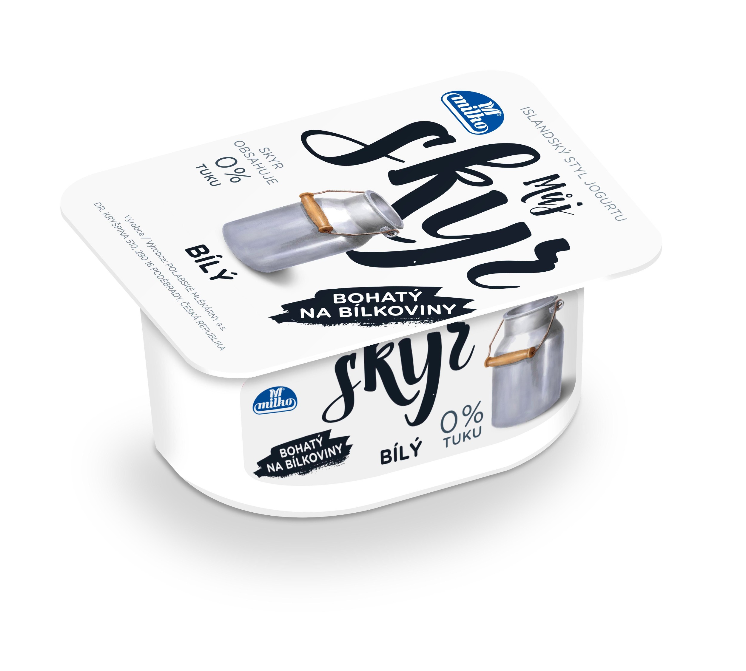 Mléčné a chlazené - Milko Můj skyr bílý 130 g