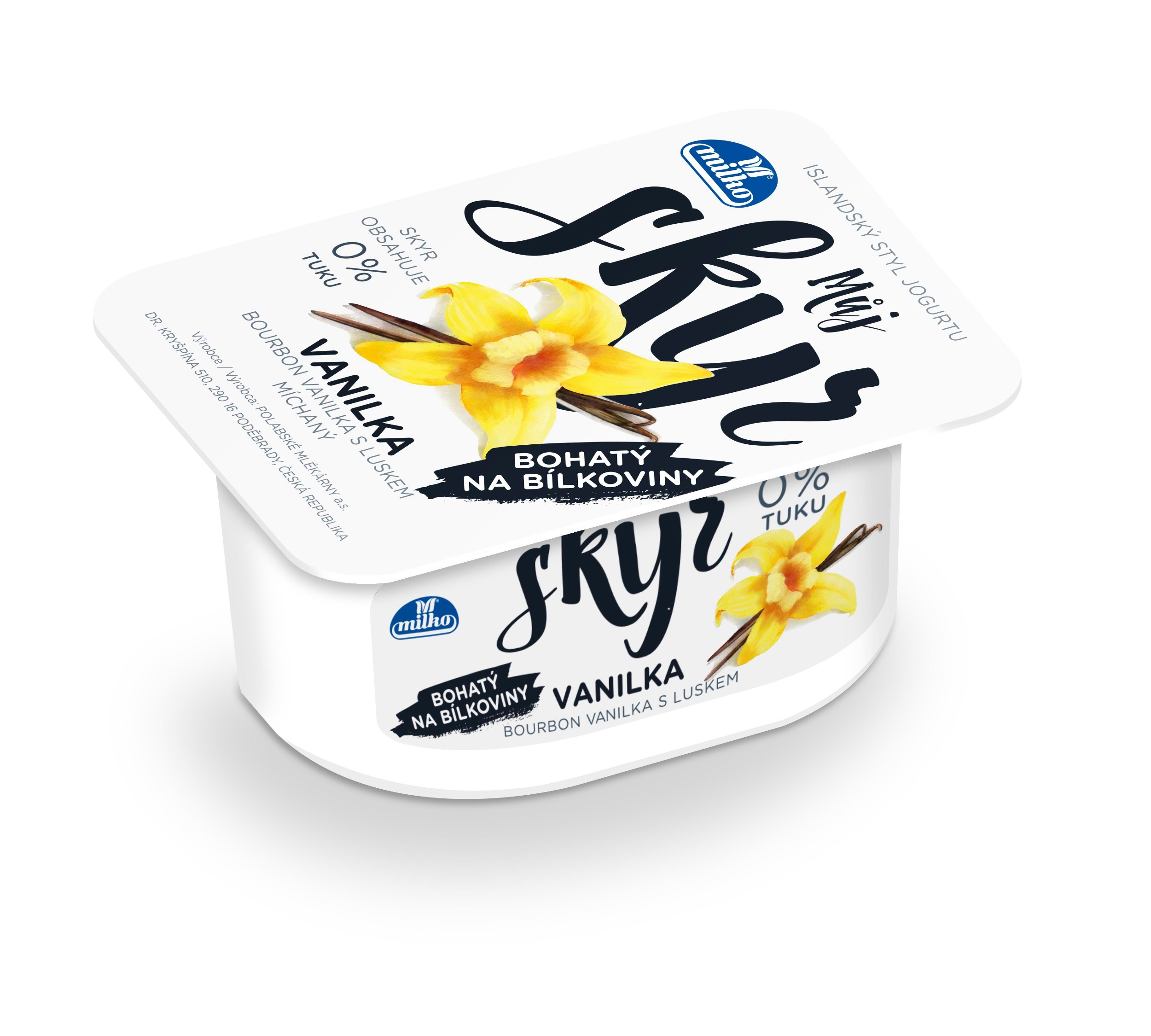 Mléčné a chlazené - Milko Můj Skyr vanilka 130 g