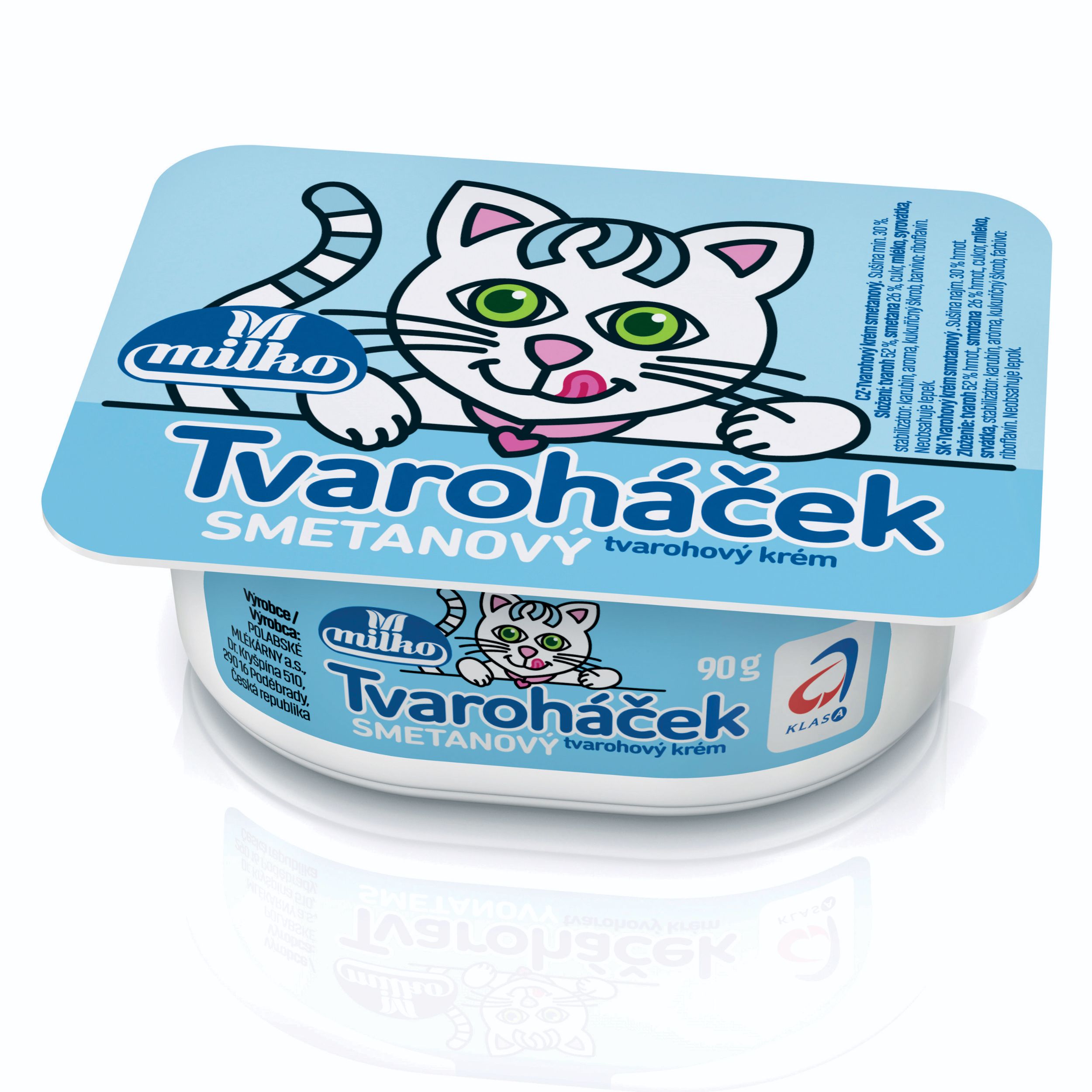 Mléčné a chlazené - Milko Tvaroháček tvarohový krém smetanový 90 g