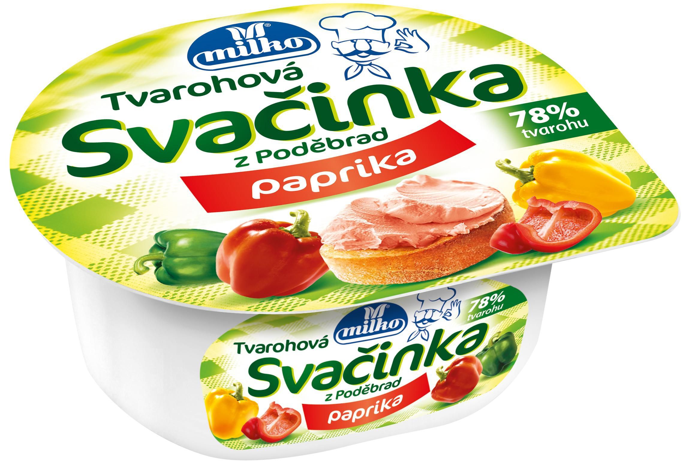 Mléčné a chlazené - Milko Tvarohová svačinka paprika 130 g