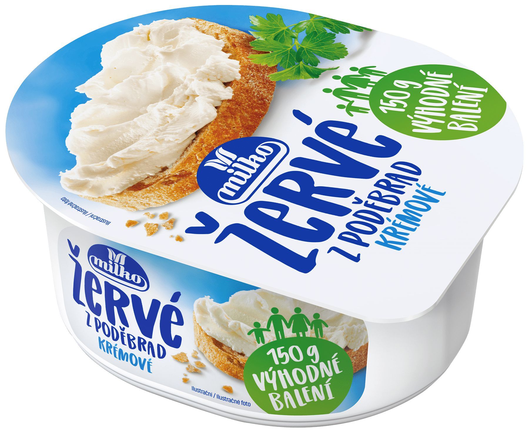 Mléčné a chlazené - Milko Žervé krémové 150g výhodné balení