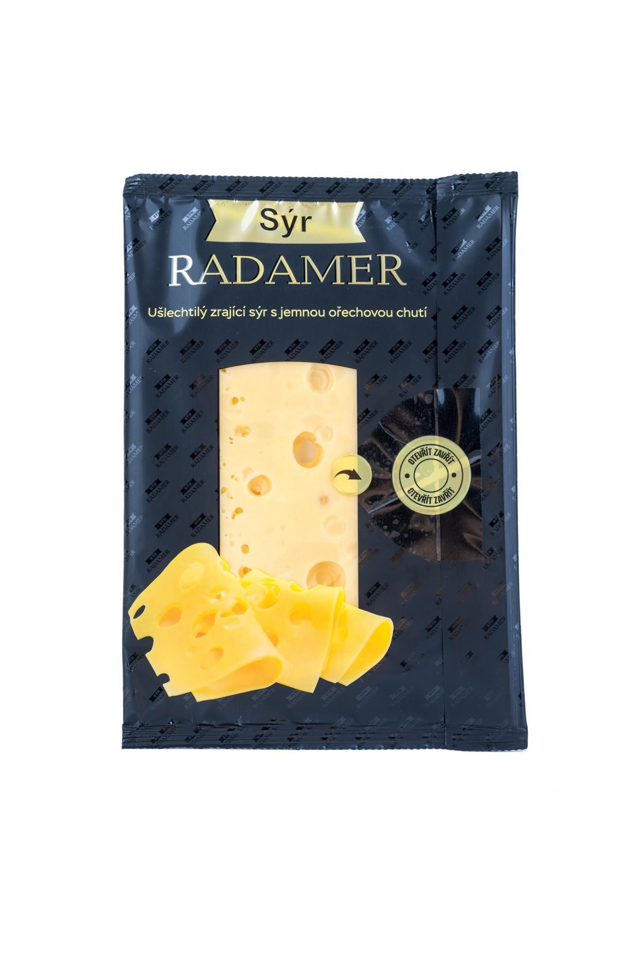 Zdravý svět - Milkpol Sýr Radamer plátky 135g