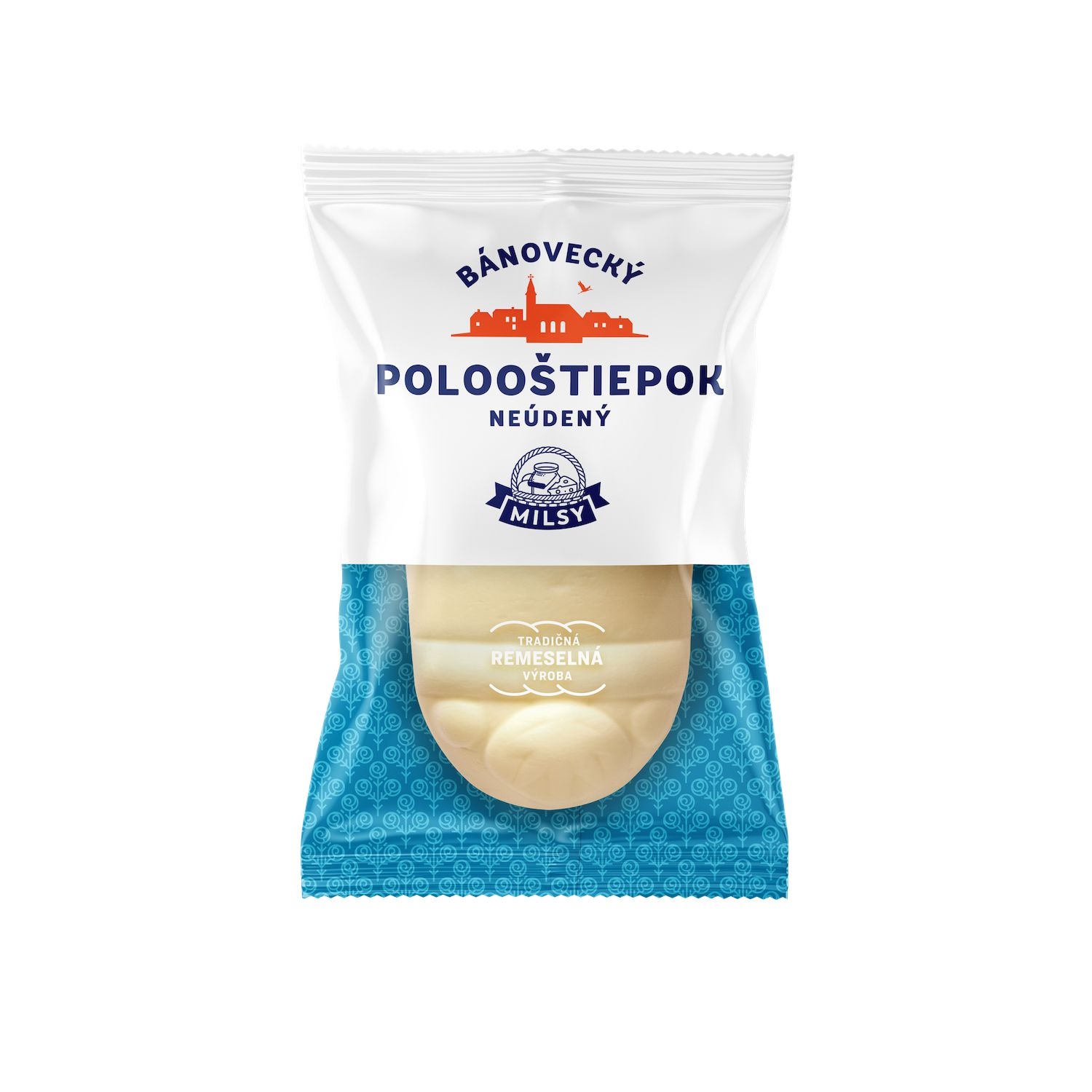 Mléčné a chlazené - Milsy Bánovecký polooštiepok neuzený 190 g