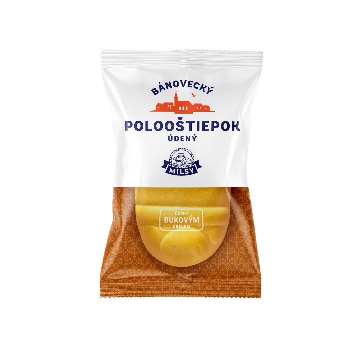 Mléčné a chlazené - Milsy Bánovecký polooštiepok údený 190 g