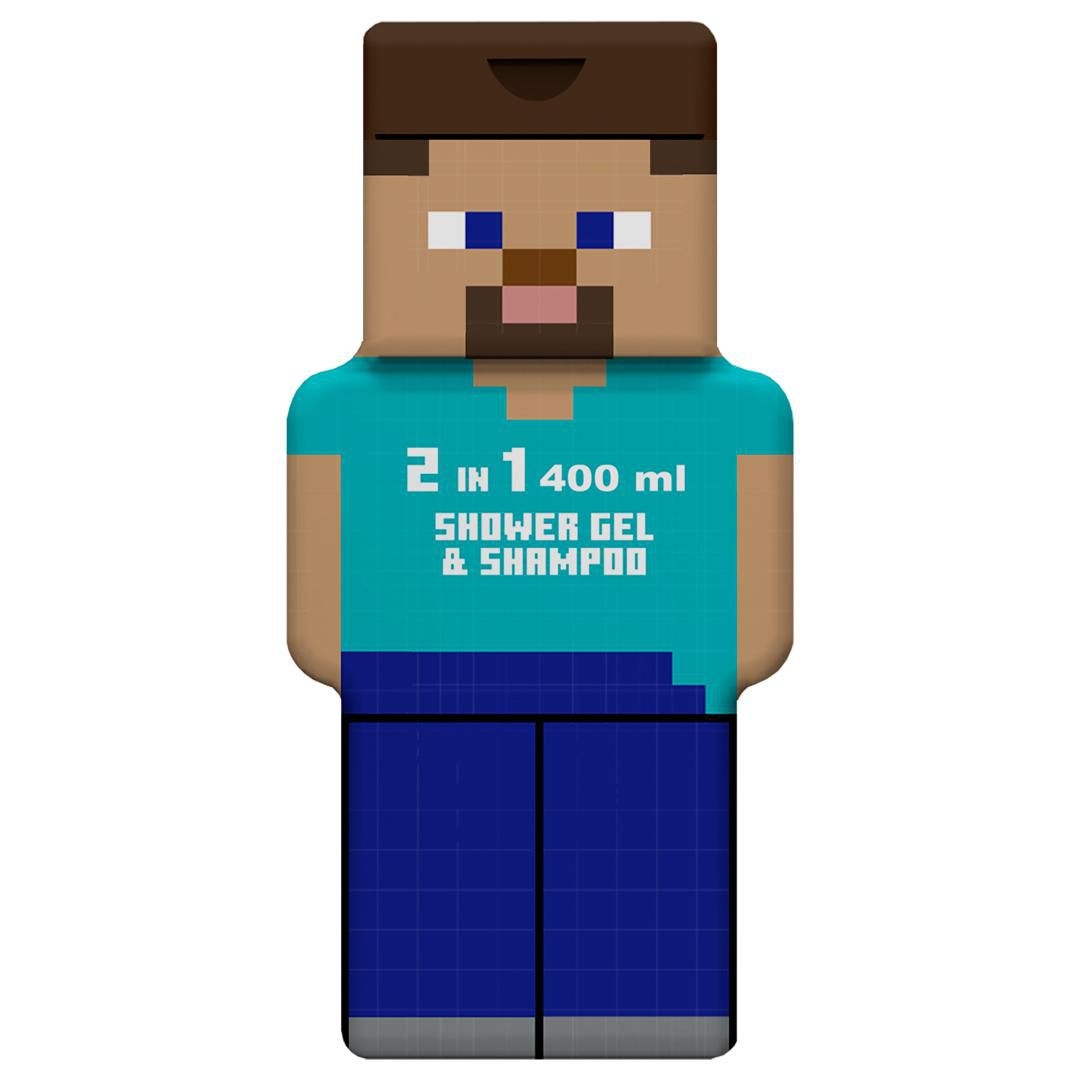 Svět dětí - Minecraft 2D sprchový gel a šampon 400 ml