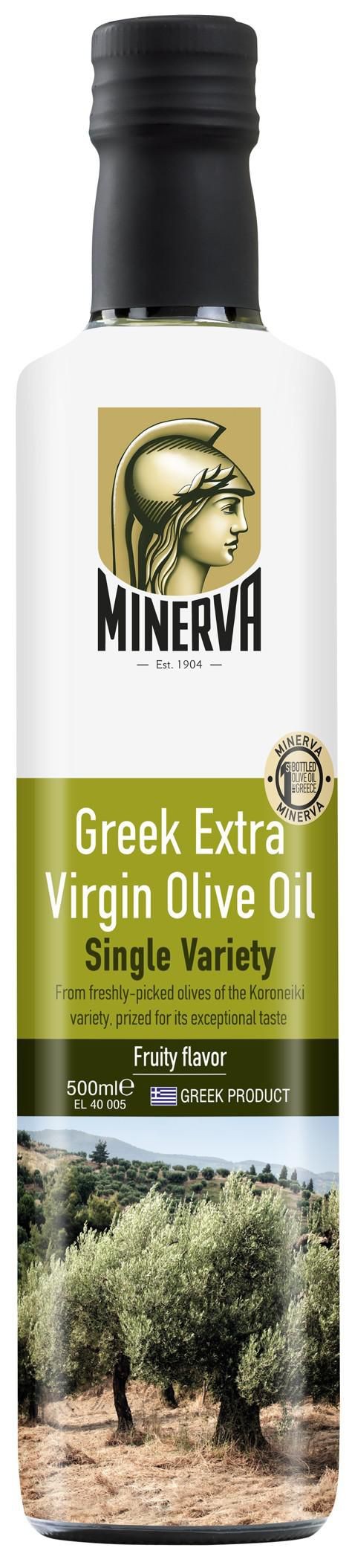Trvanlivé potraviny - Minerva Řecký extra panenský olivový olej 500 ml