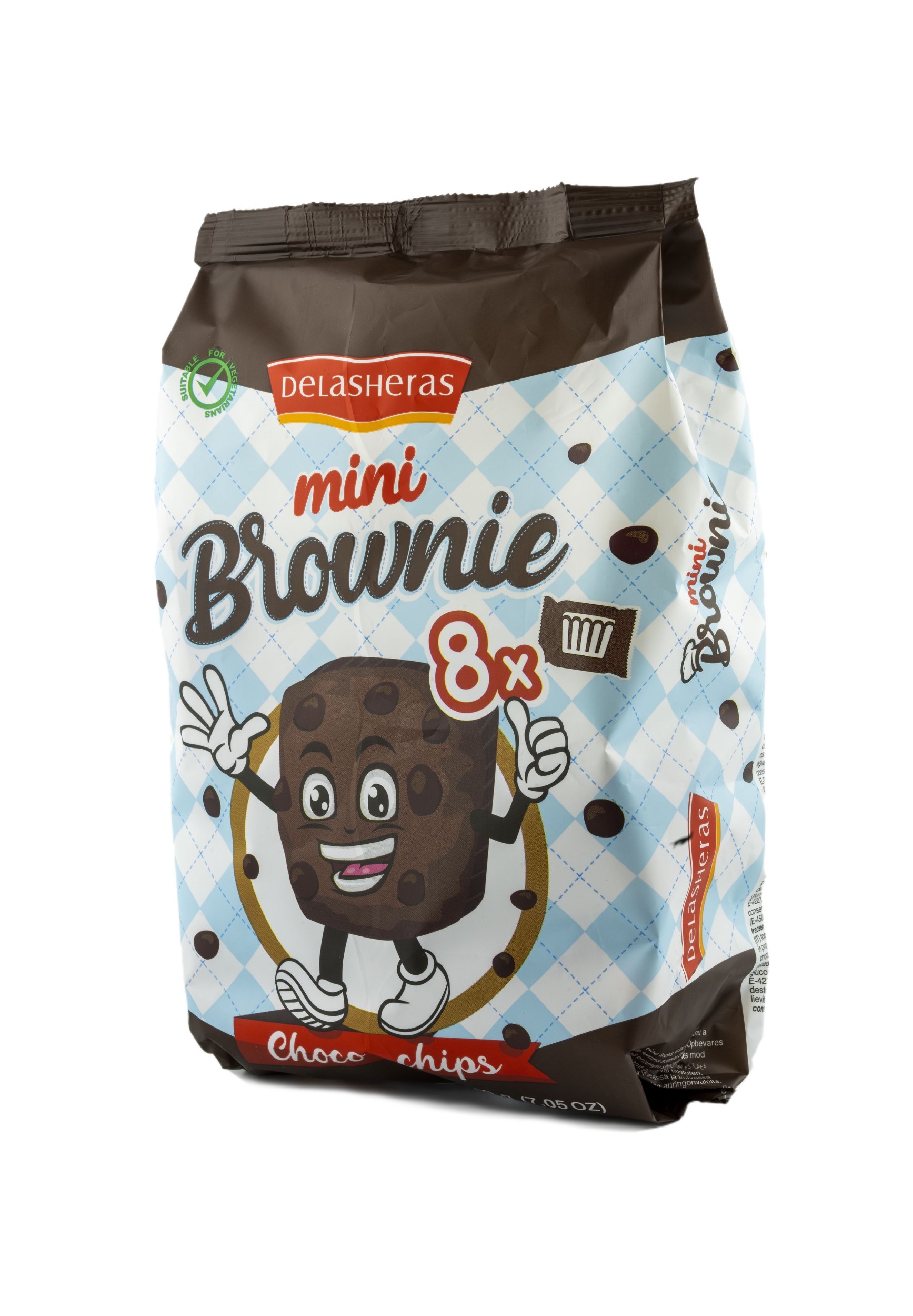 Pekárna a cukrárna - Mini Brownie s kousky čokolády 8 ks 200 g
