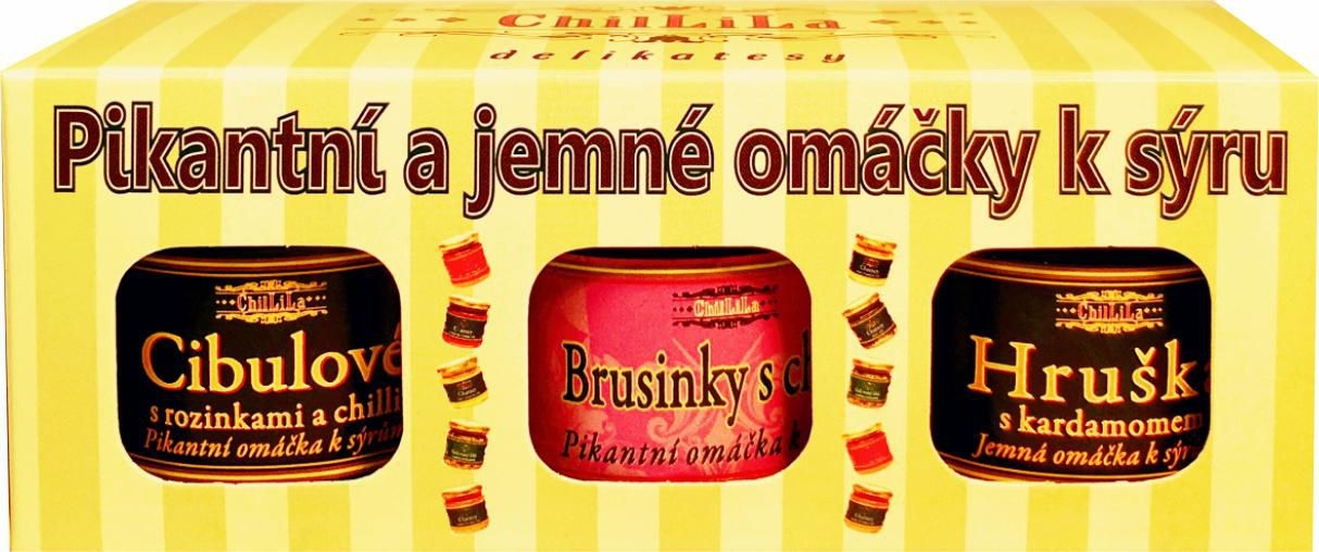 Trvanlivé potraviny - Mini Trio box A béžový 3 x 40 ml