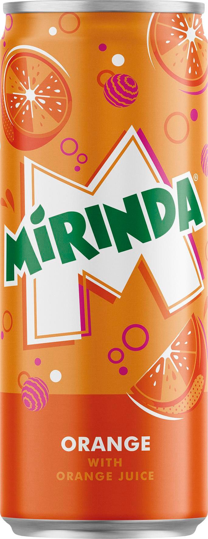 Nápoje - Mirinda Orange 0,33 l