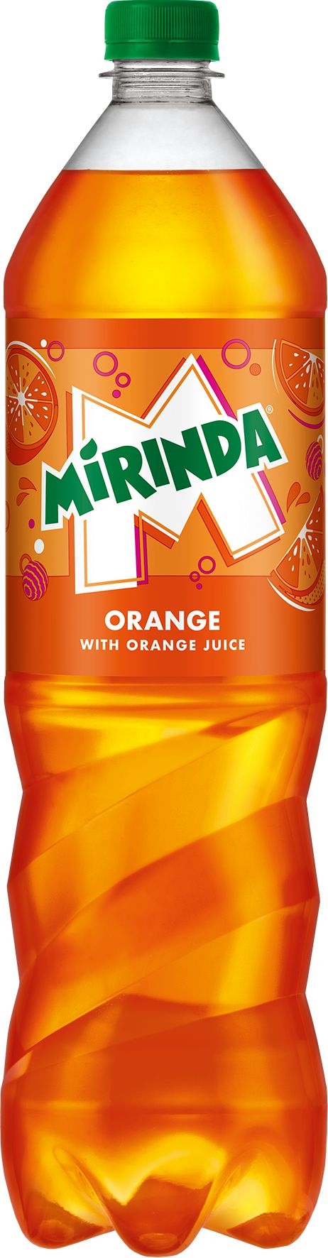 Nápoje - Mirinda Pomeranč 1,5 l